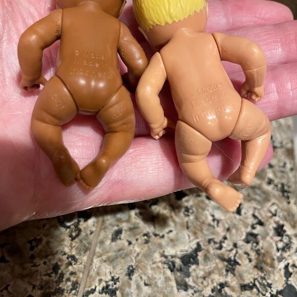 Mattel Happy Family Babies Infants Vintage set of 2 - Picture 10 of 11